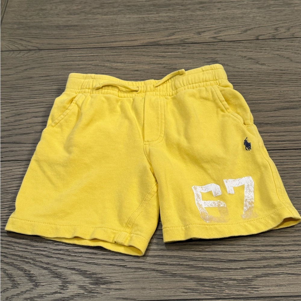 🌝 Polo by Ralph Lauren Kids Yellow Shorts